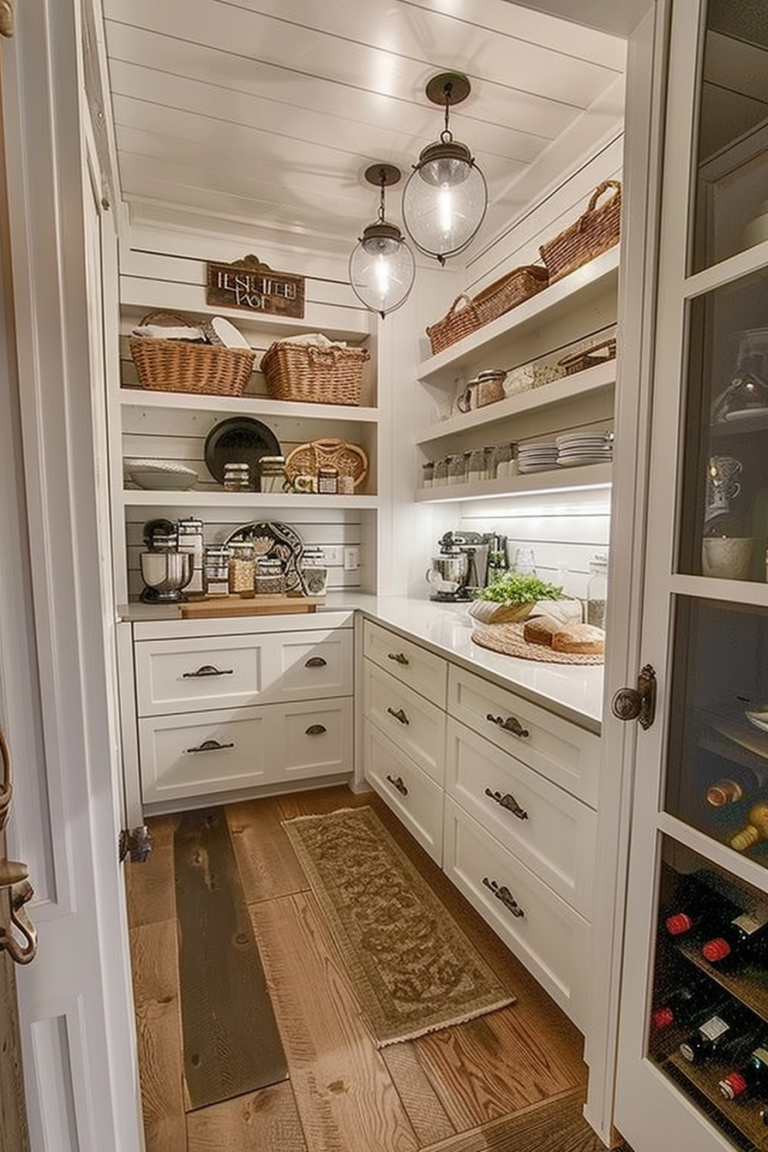 Organize in Style: Farmhouse Kitchen Pantry Ideas - Quiet Minimal