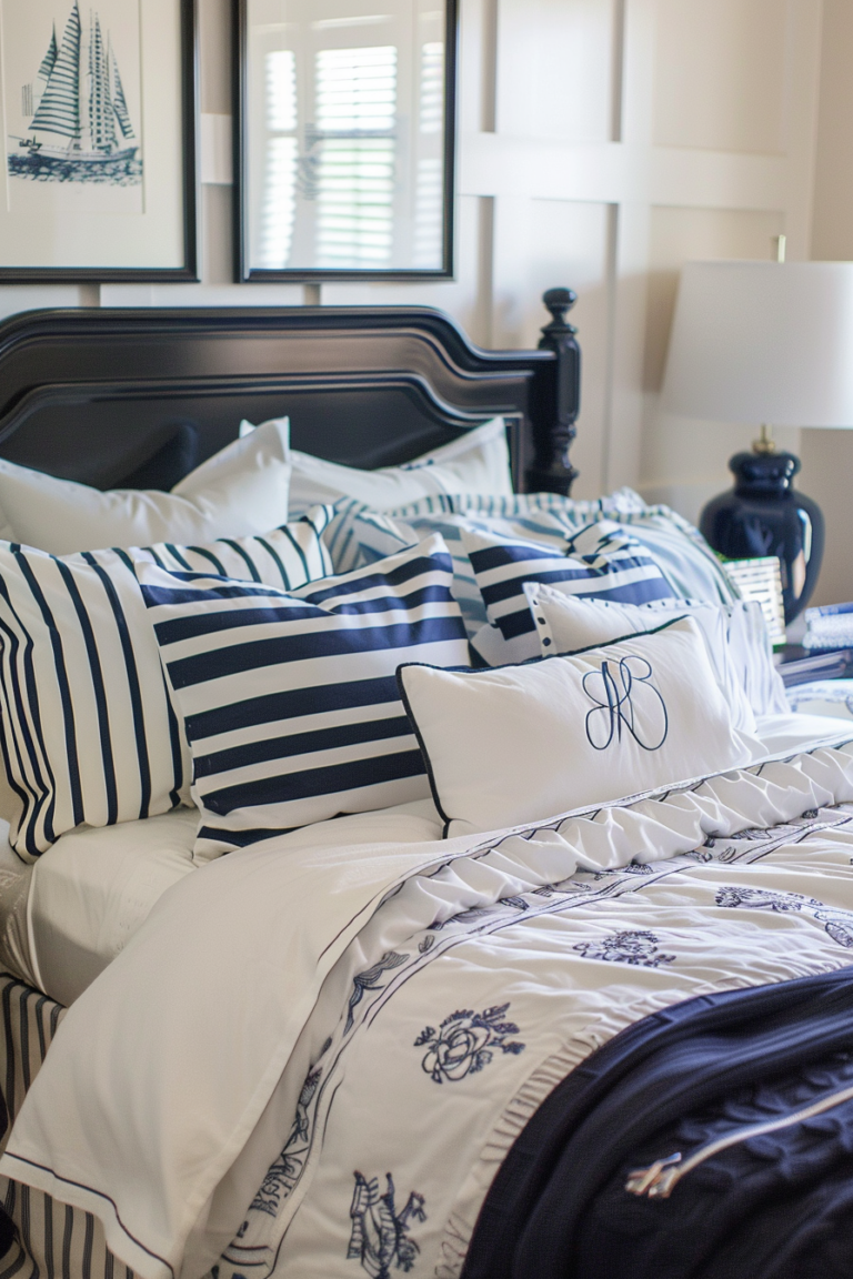 Preppy Bedroom Perfection: Timeless Ideas - Quiet Minimal
