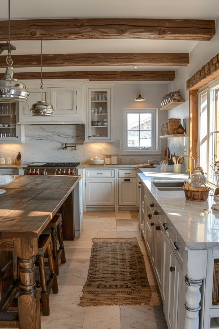 Refresh Your Space with Farmhouse Kitchen Paint Colors - Quiet Minimal