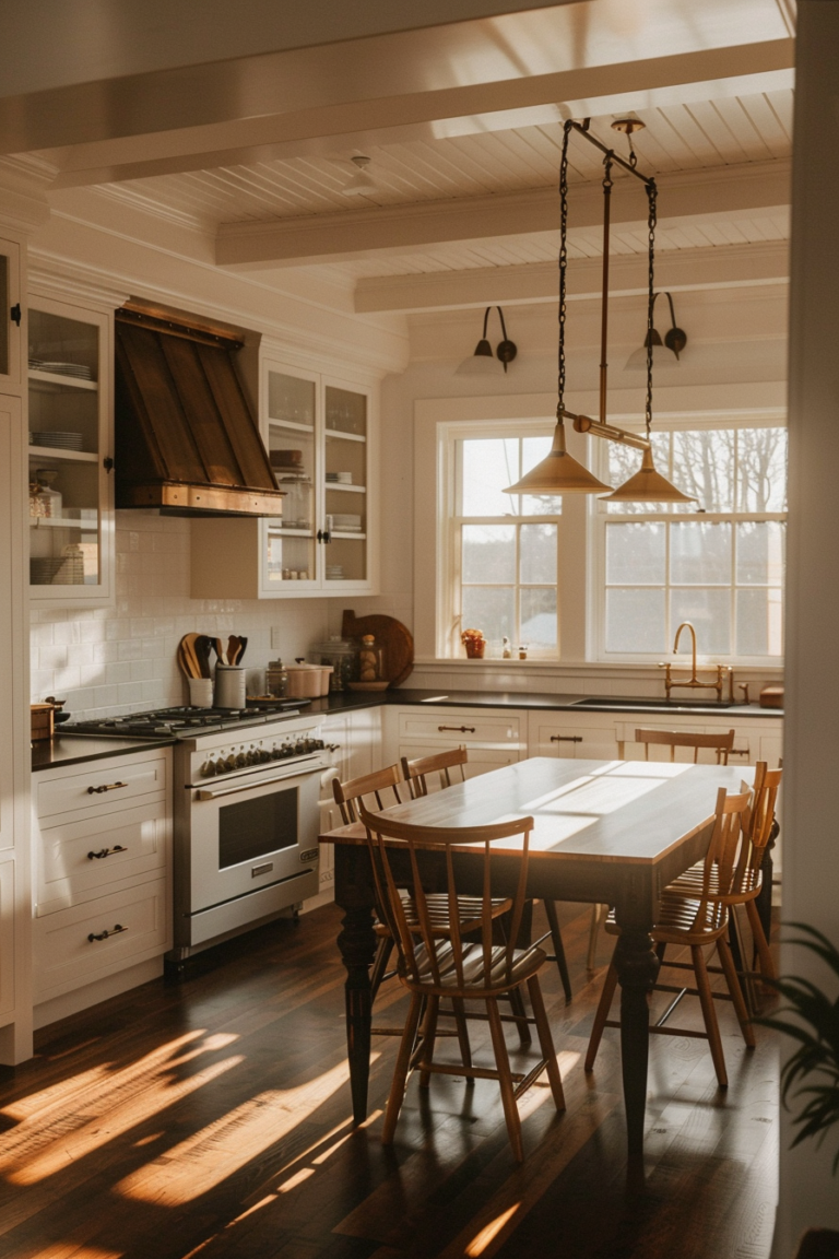 Transform Your Old Kitchen into a Farmhouse Oasis - Quiet Minimal