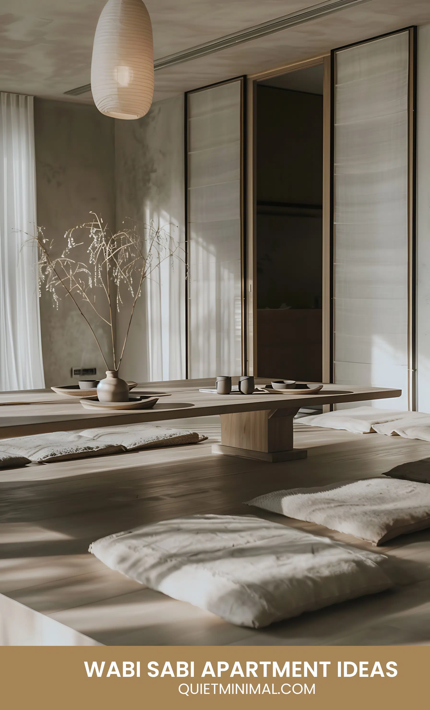 Wabi Sabi Apartment: Urban Serenity