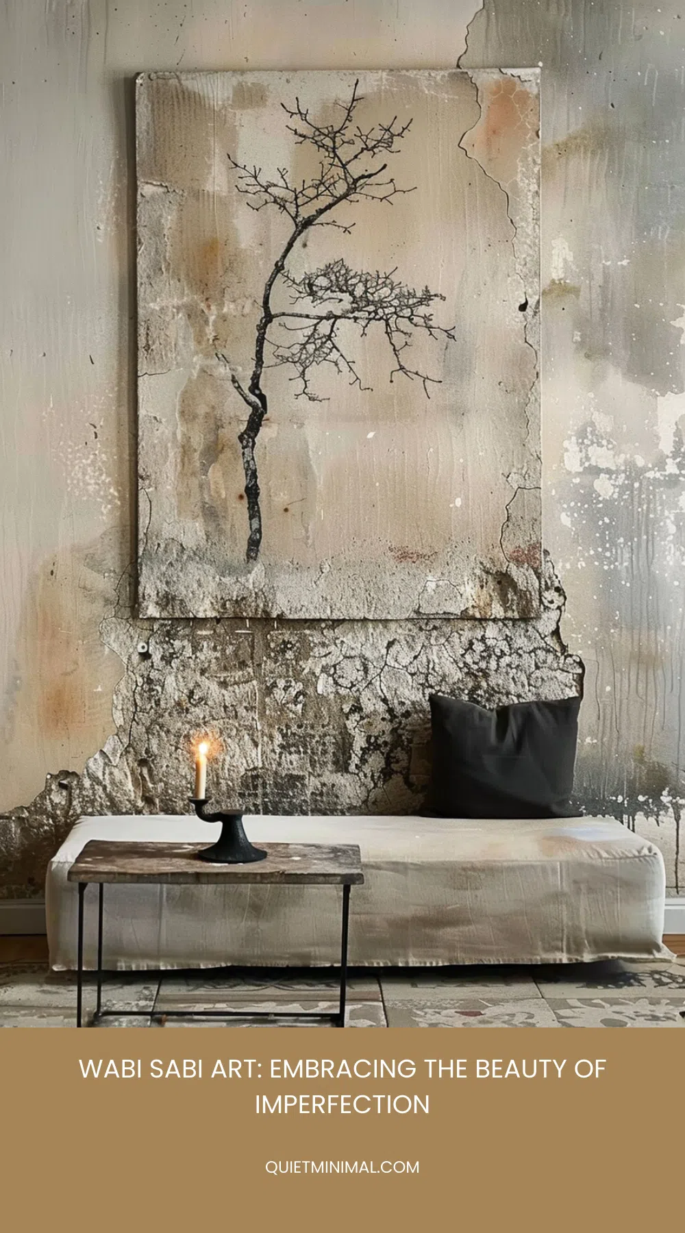 Wabi Sabi Painting: Artistic Imperfections - Quiet Minimal
