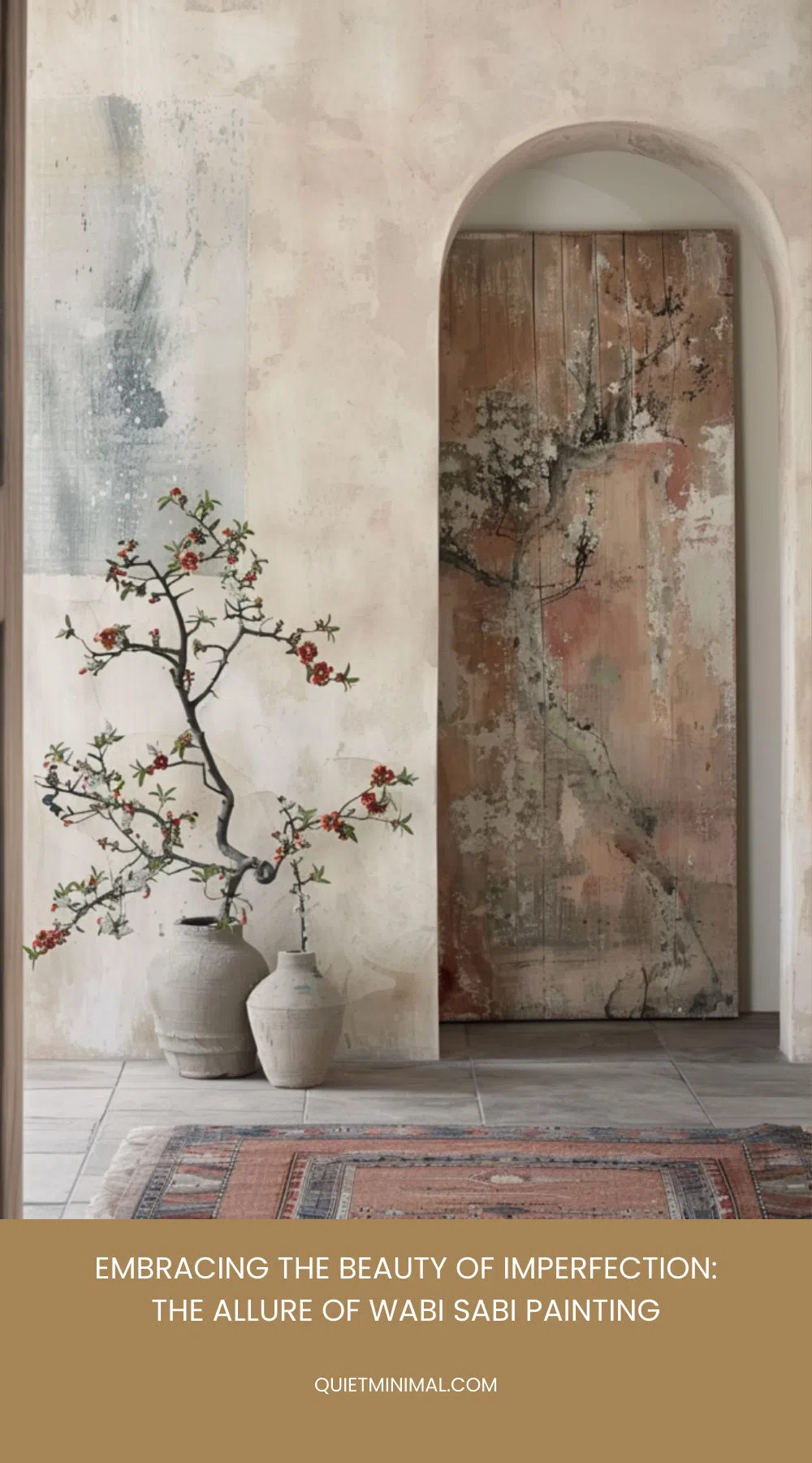 Wabi Sabi Painting: Artistic Imperfections - Quiet Minimal