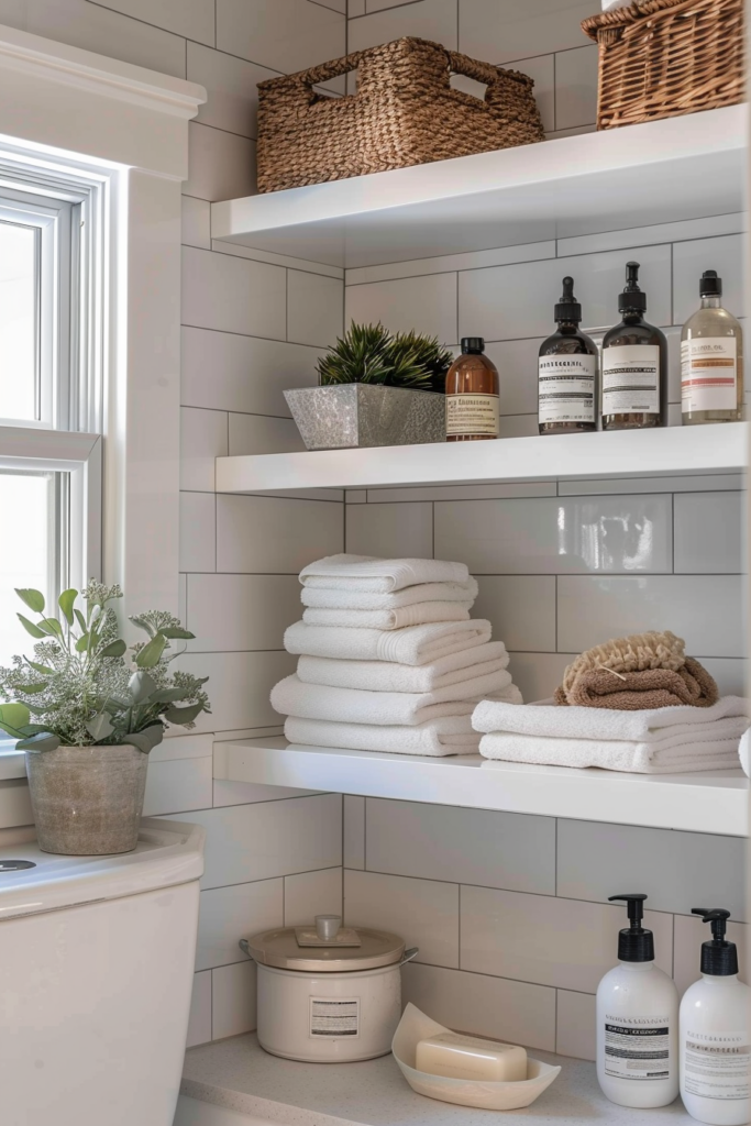 clever-shelf-ideas-for-small-bathroom-storage-quiet-minimal