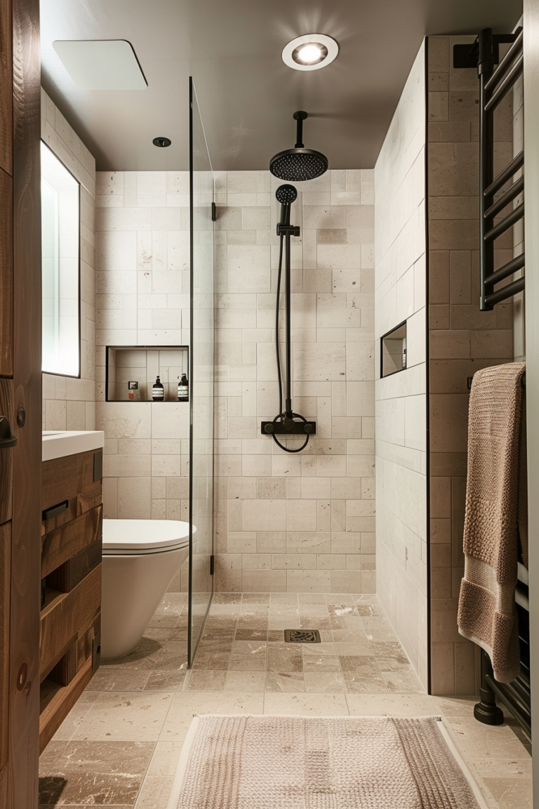 Design Solutions for Small Bathrooms with No Windows Quiet Minimal