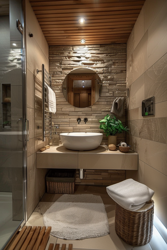 Innovative Small Bathroom Ideas - Interior Design - Quiet Minimal