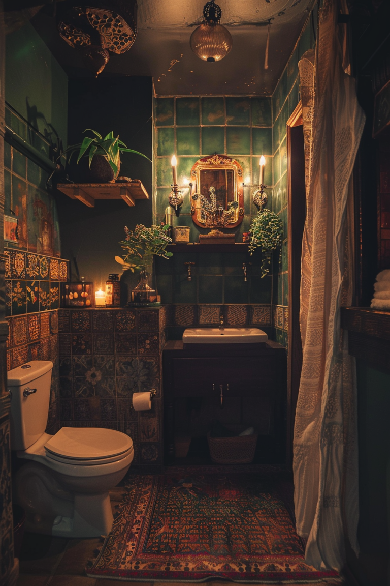 Small Bathroom Ideas for a Boho Chic Look Quiet Minimal