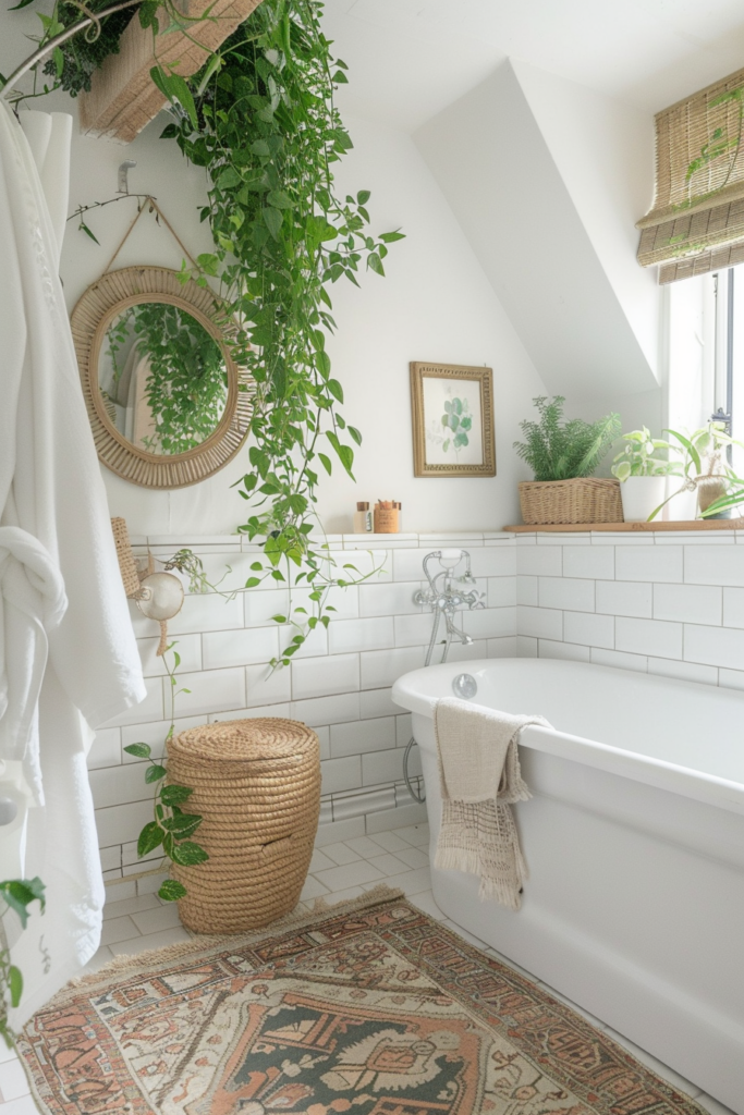 Small Bathroom Ideas for a Boho Chic Look Quiet Minimal