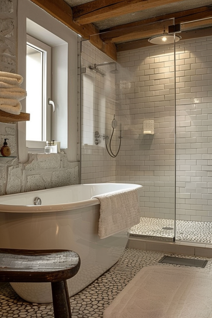 Vintage Charm Small Bathroom Ideas - Quiet Minimal