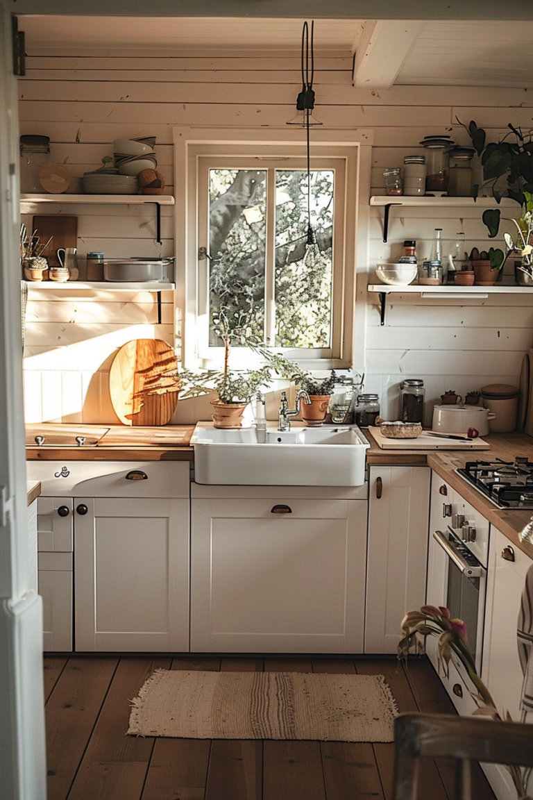 Chic Aesthetics for Tiny Cottage Kitchens - Quiet Minimal