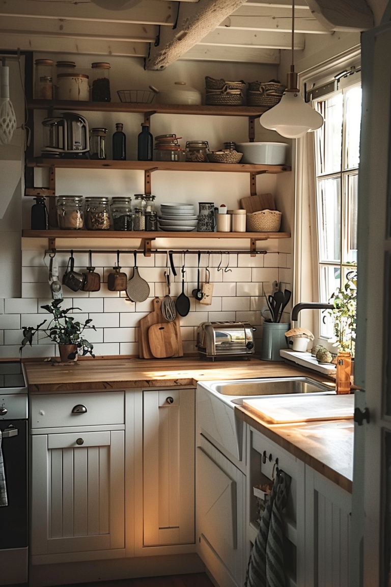 Chic Aesthetics for Tiny Cottage Kitchens - Quiet Minimal