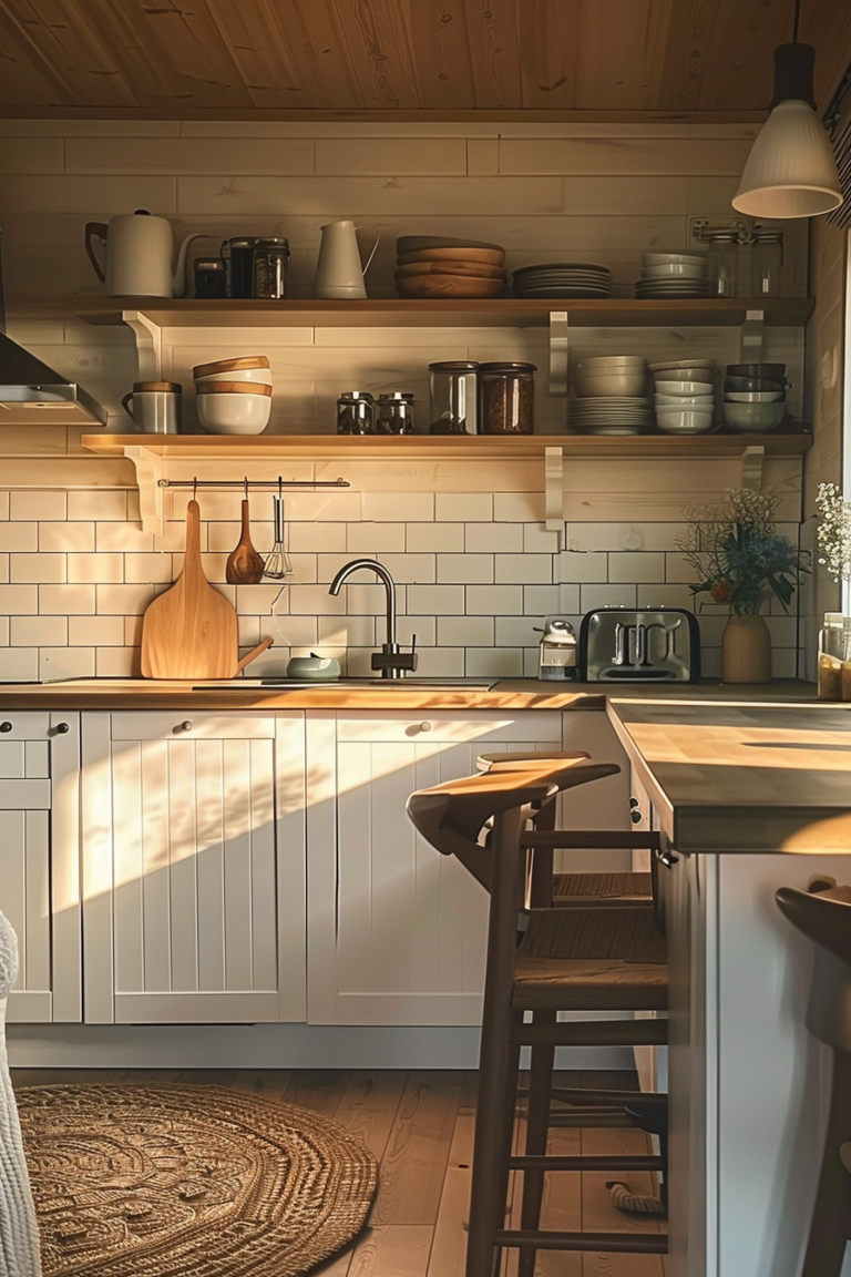 Chic Aesthetics for Tiny Cottage Kitchens - Quiet Minimal