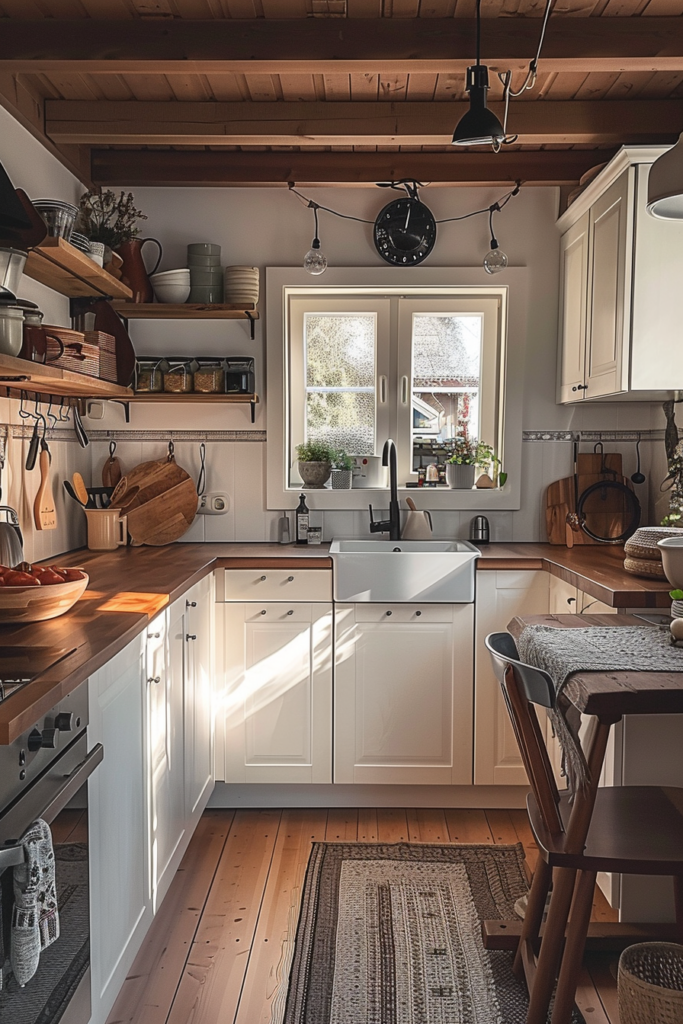 Chic Aesthetics for Tiny Cottage Kitchens - Quiet Minimal