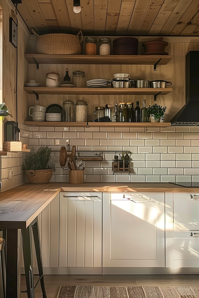 Chic Aesthetics For Tiny Cottage Kitchens - Quiet Minimal