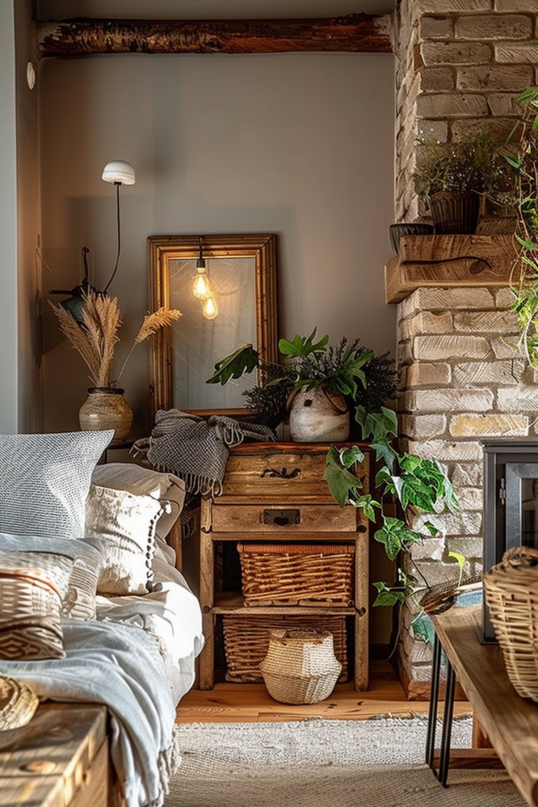 Cottagecore Rustic Farmhouse Decor Ideas - Quiet Minimal