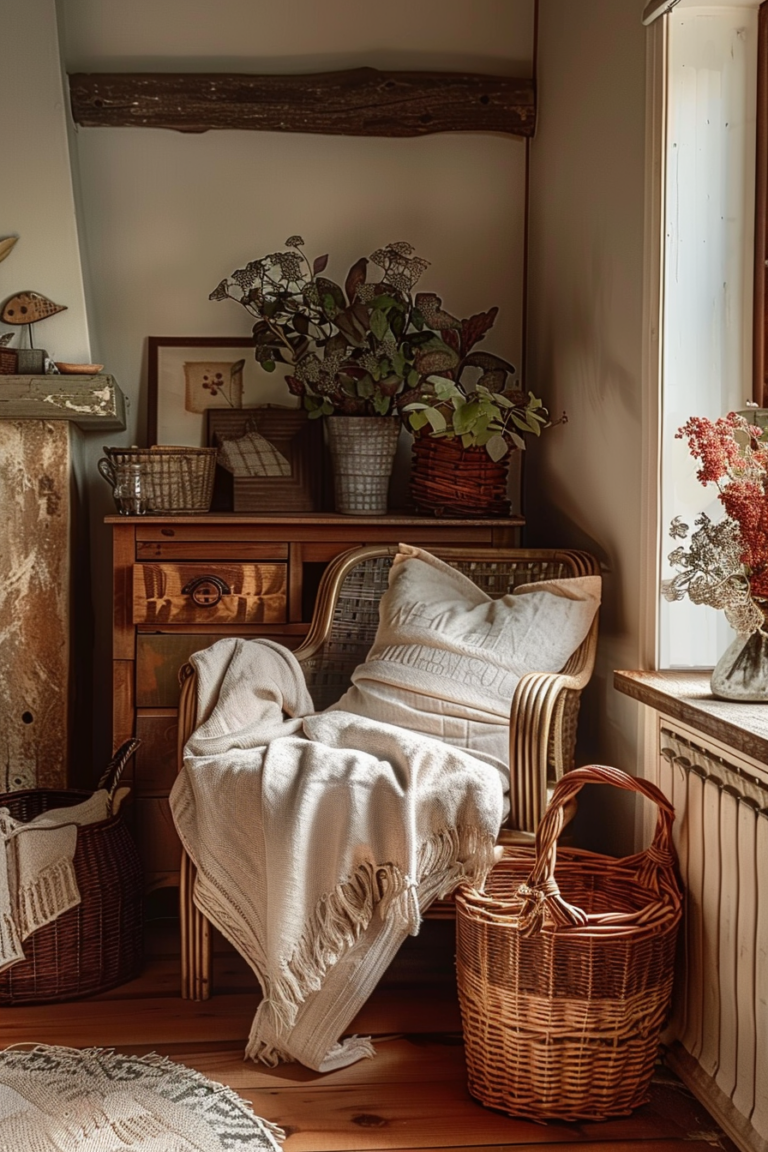  Cottagecore Rustic Farmhouse Decor Ideas - Quiet Minimal
