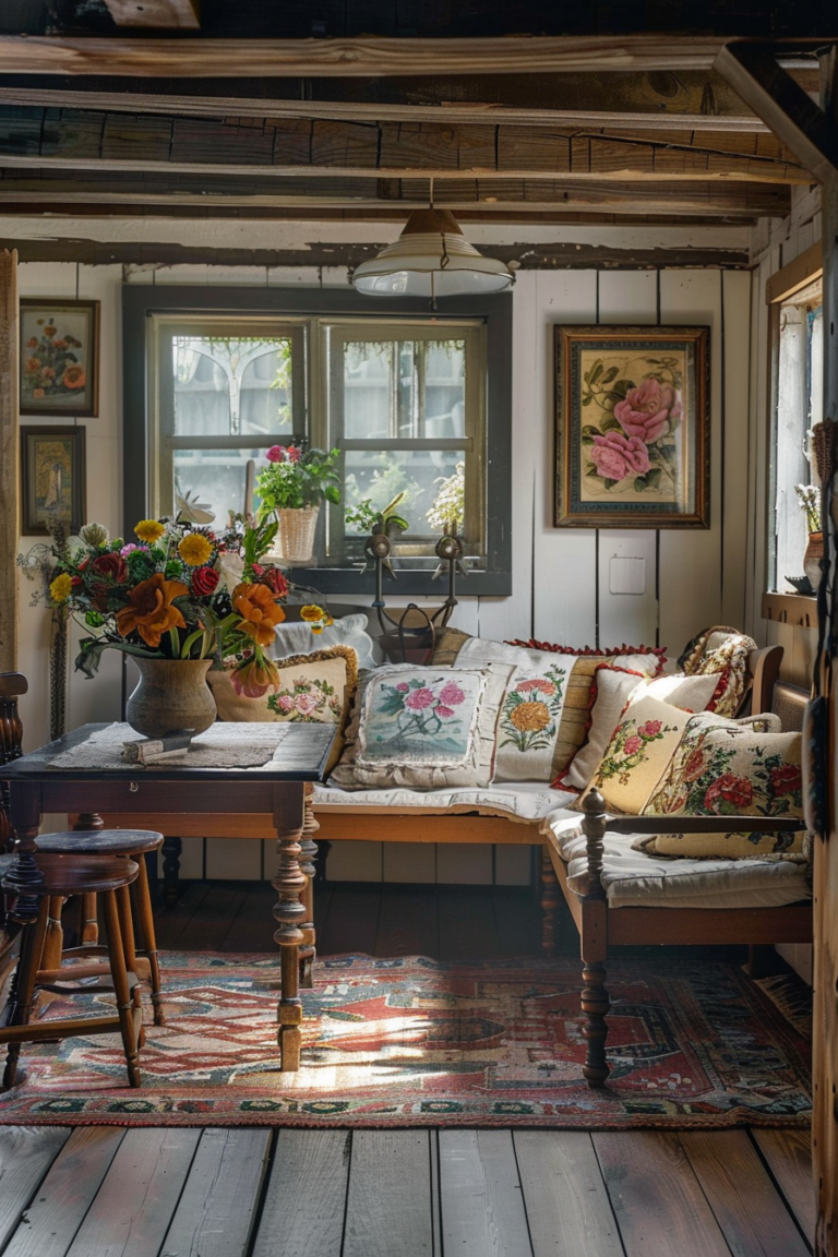 Cottagecore Rustic Farmhouse Decor Ideas - Quiet Minimal