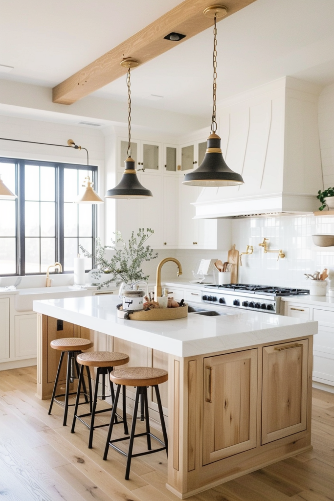 Farmhouse Kitchen Color Schemes - Quiet Minimal