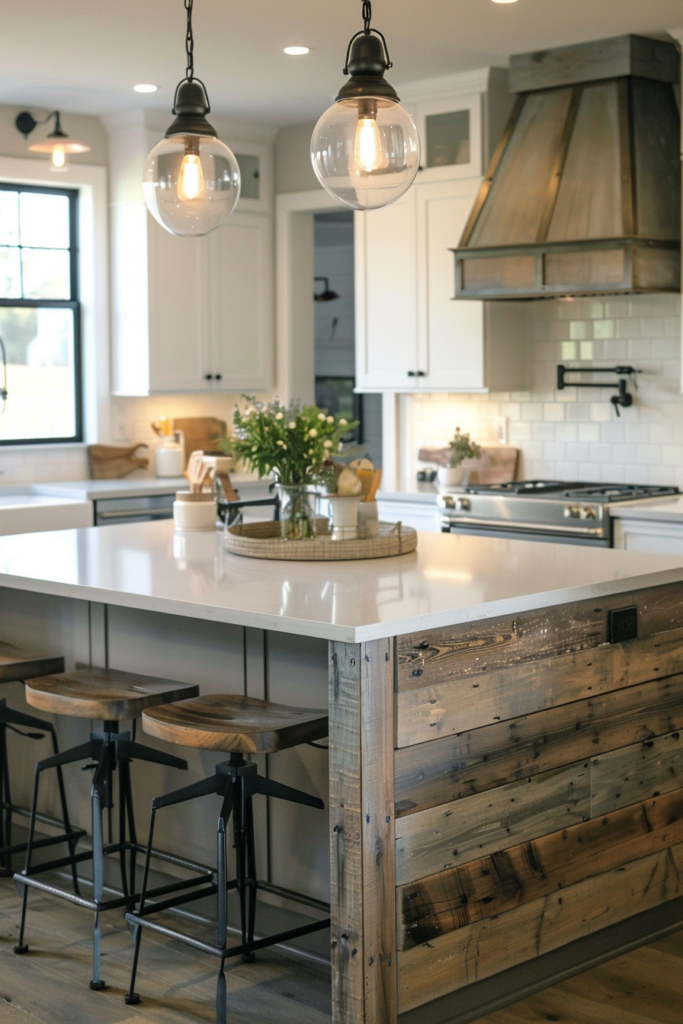 Farmhouse Kitchen Island Ideas - Quiet Minimal