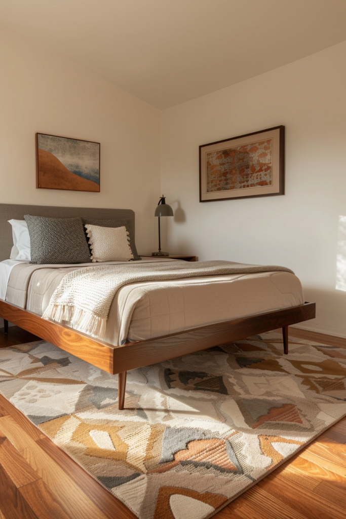Mid-Century Modern Bedroom Design - Quiet Minimal
