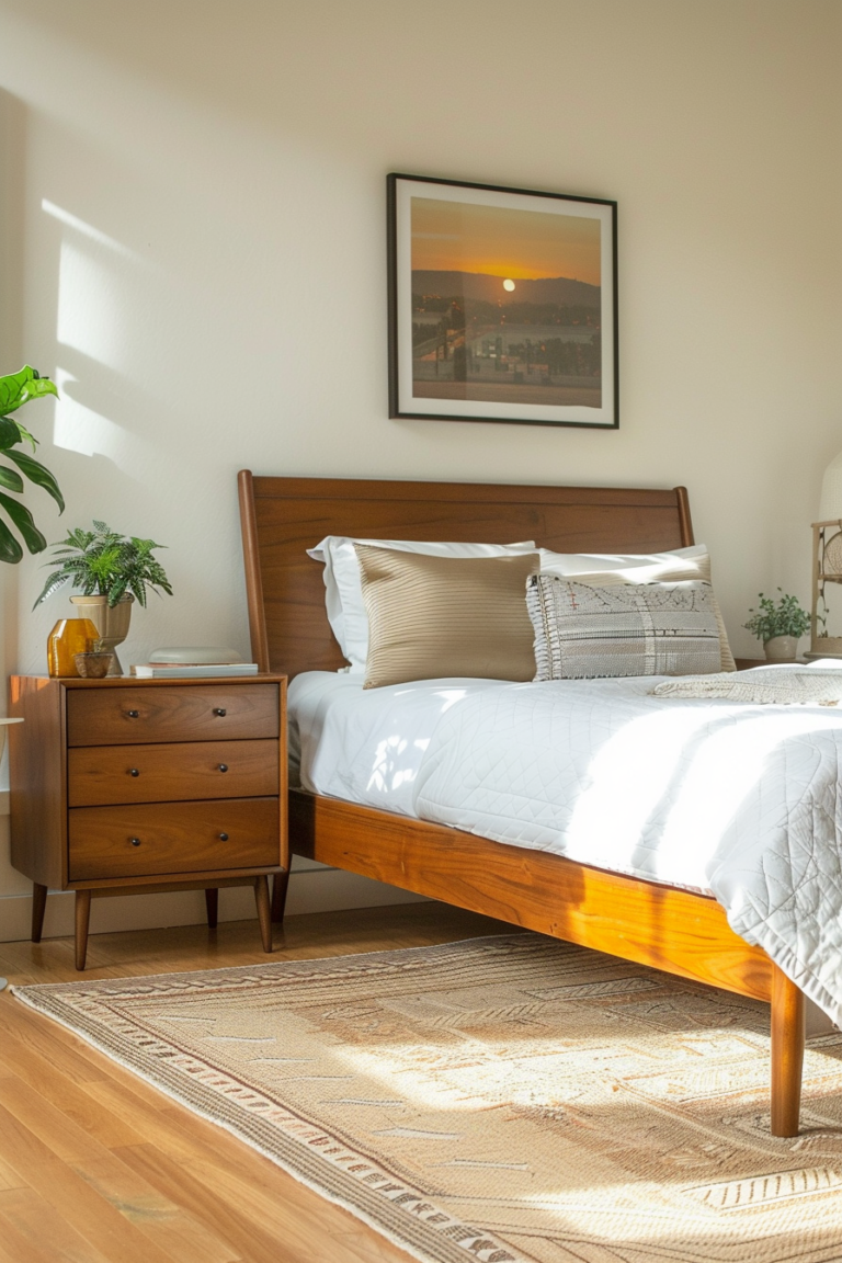 Mid-Century Modern Bedroom Furniture - Quiet Minimal