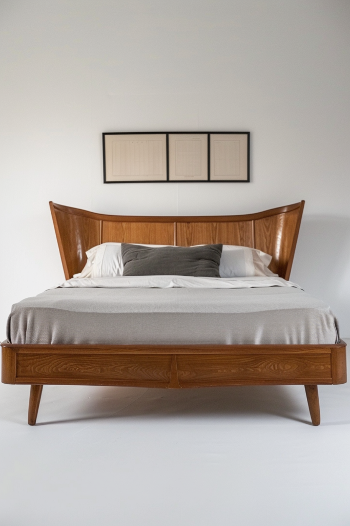 Mid-Century Modern Bed Frame Ideas - Quiet Minimal