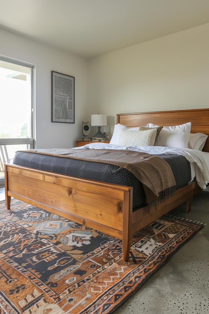 Mid-Century Modern Bed Frame Ideas - Quiet Minimal