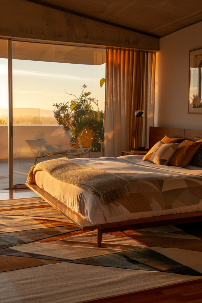 Mid-Century Modern King Size Bed Inspirations - Quiet Minimal