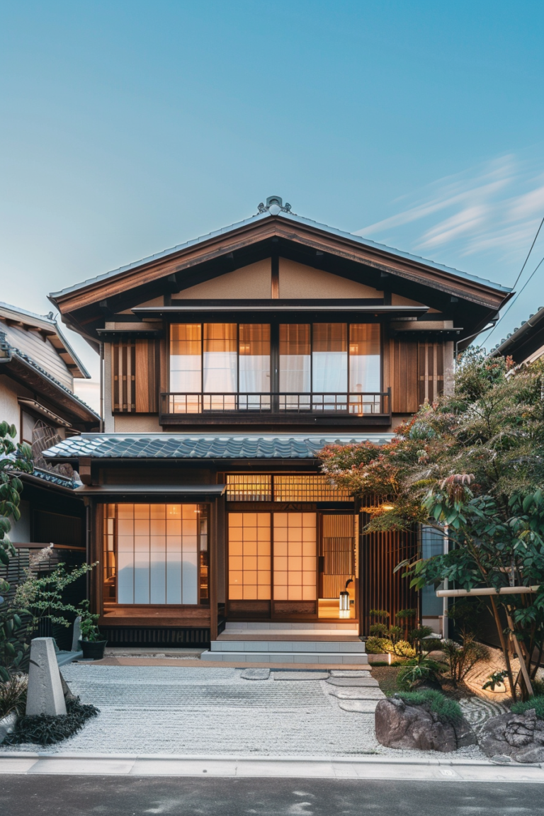 Modern Japanese House: Minimalist and Harmonious - Quiet Minimal