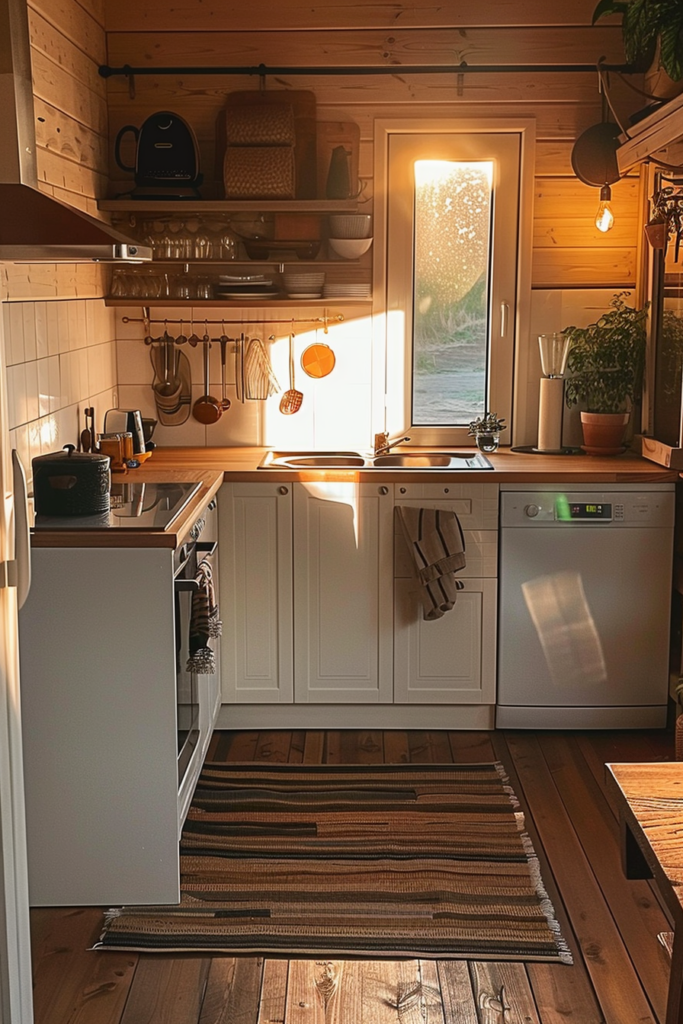 Picture of Modern Minimalist Cottage Kitchens - Quiet Minimal