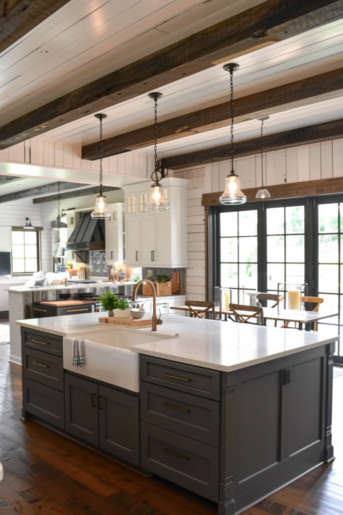 Rustic Farmhouse Kitchen Ideas - Quiet Minimal