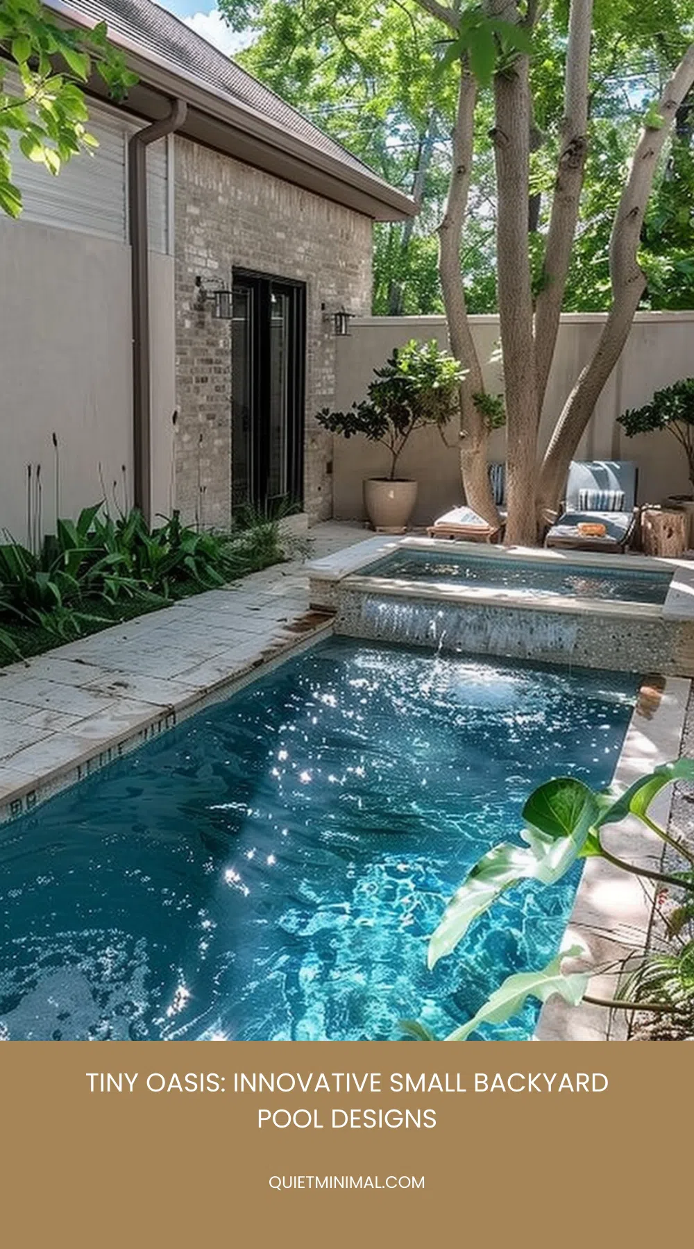 Small Backyard Pool Ideas: Refreshing Designs - Quiet Minimal