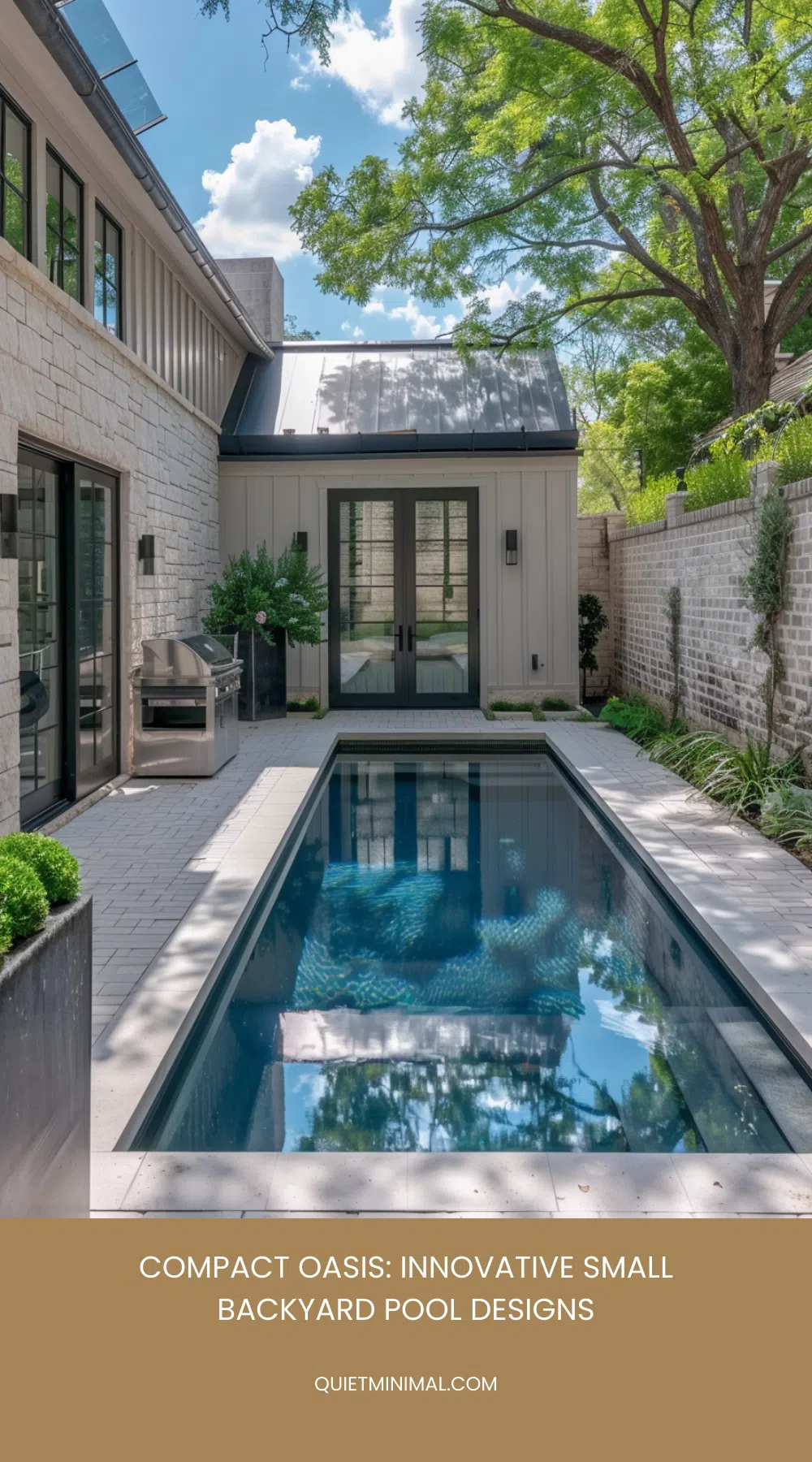 Small Backyard Pool Ideas: Refreshing Designs - Quiet Minimal