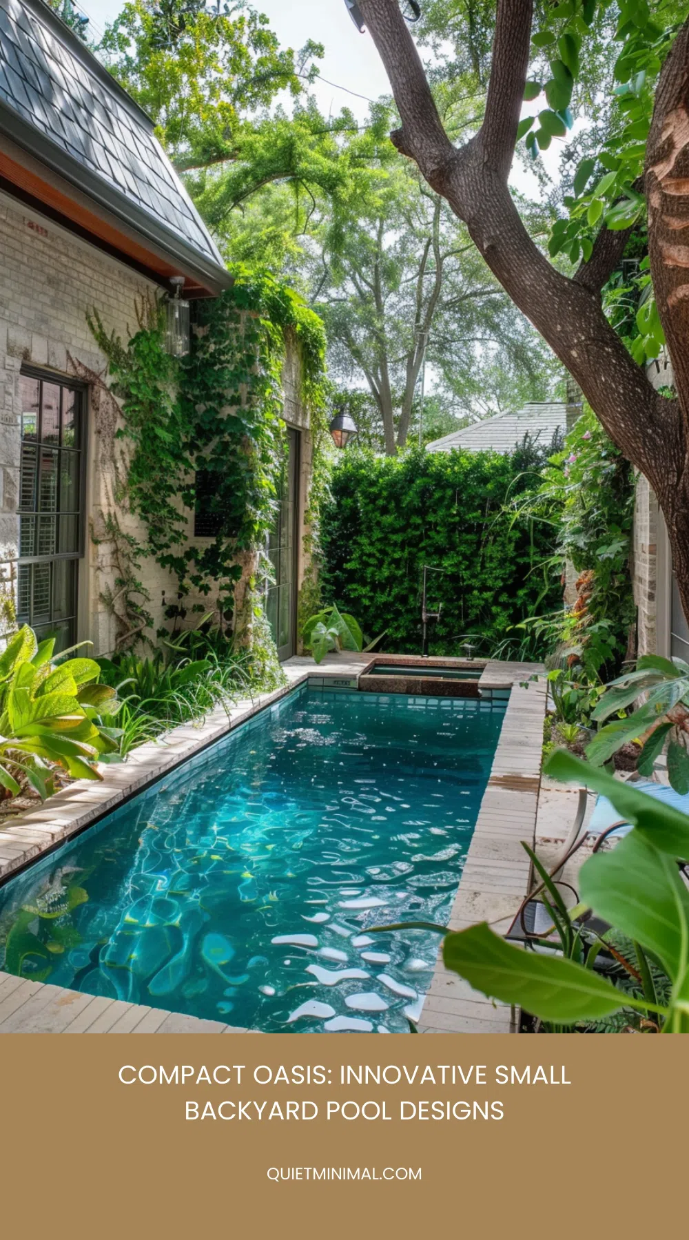Small Backyard Pool Ideas: Refreshing Designs - Quiet Minimal