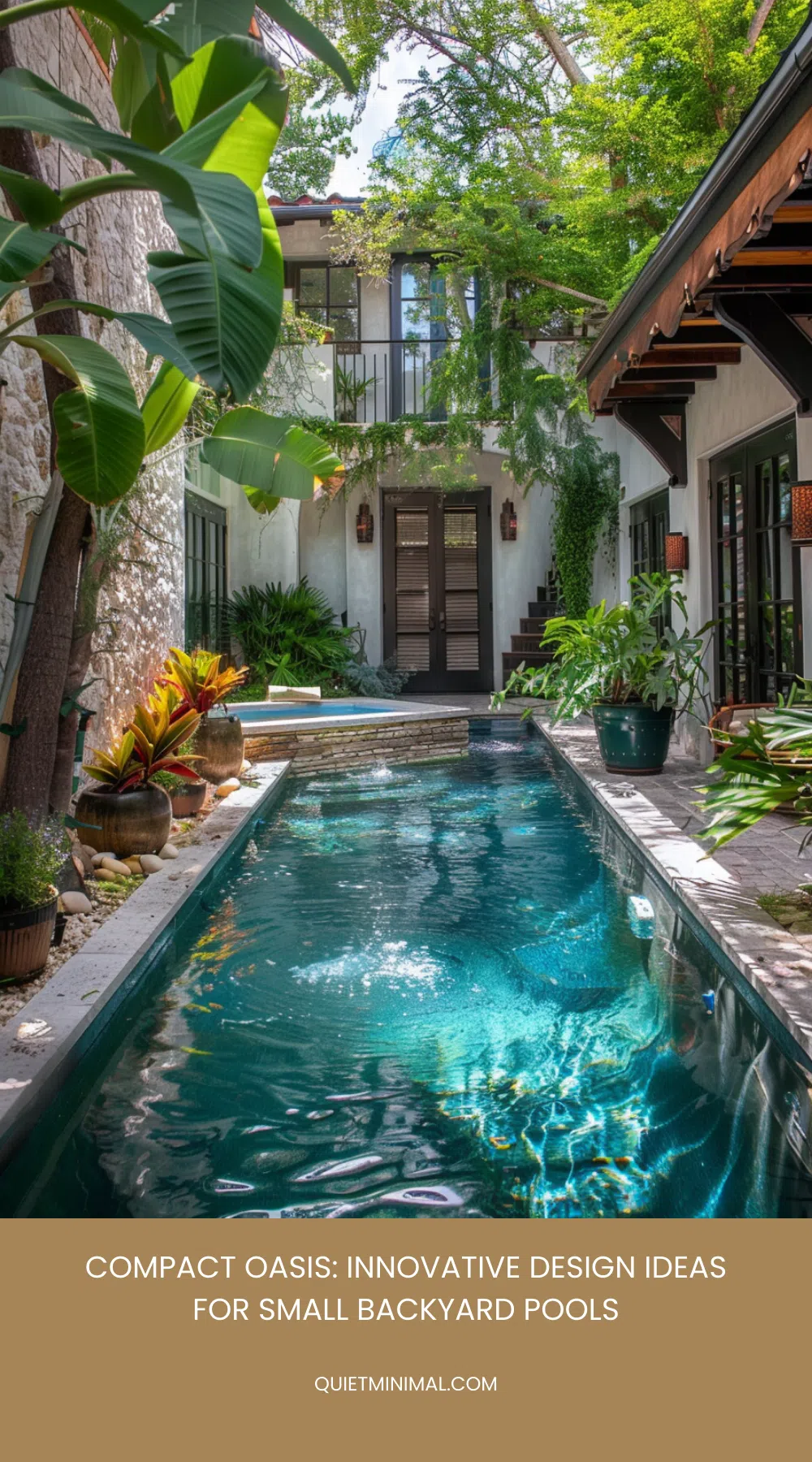 Small Backyard Pool Ideas: Refreshing Designs - Quiet Minimal