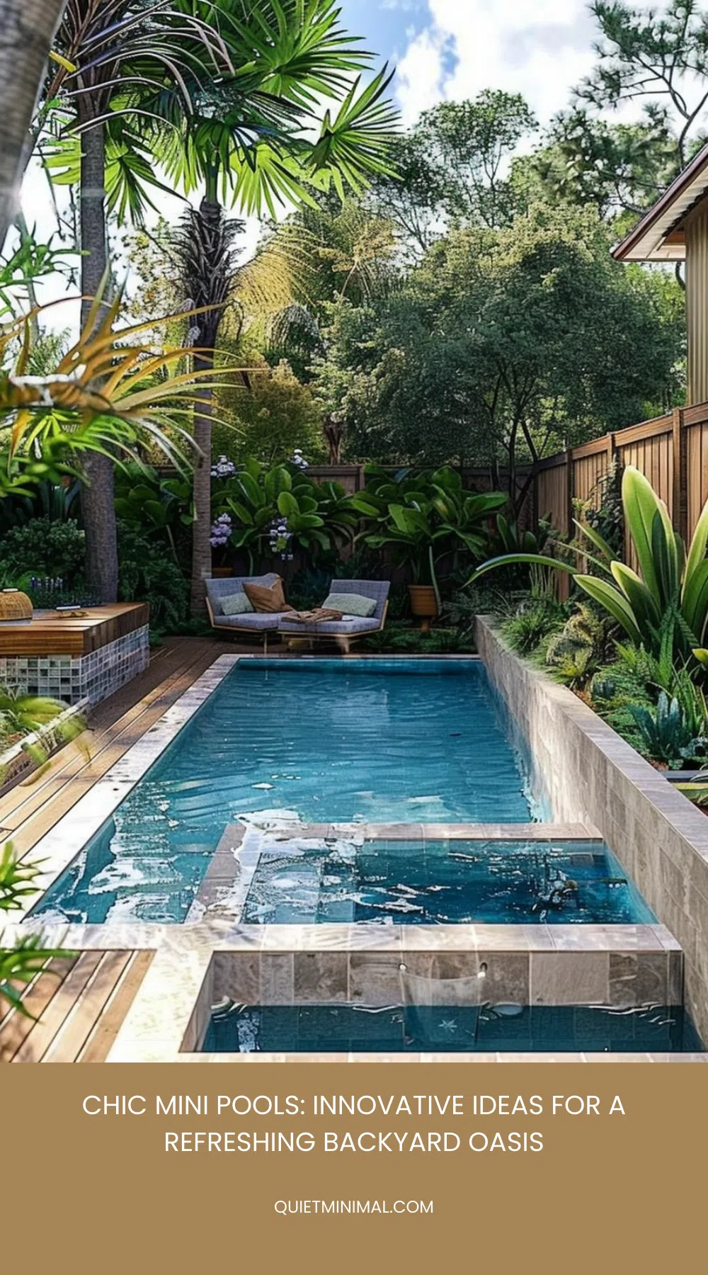 Small Backyard Pool Ideas: Refreshing Designs - Quiet Minimal