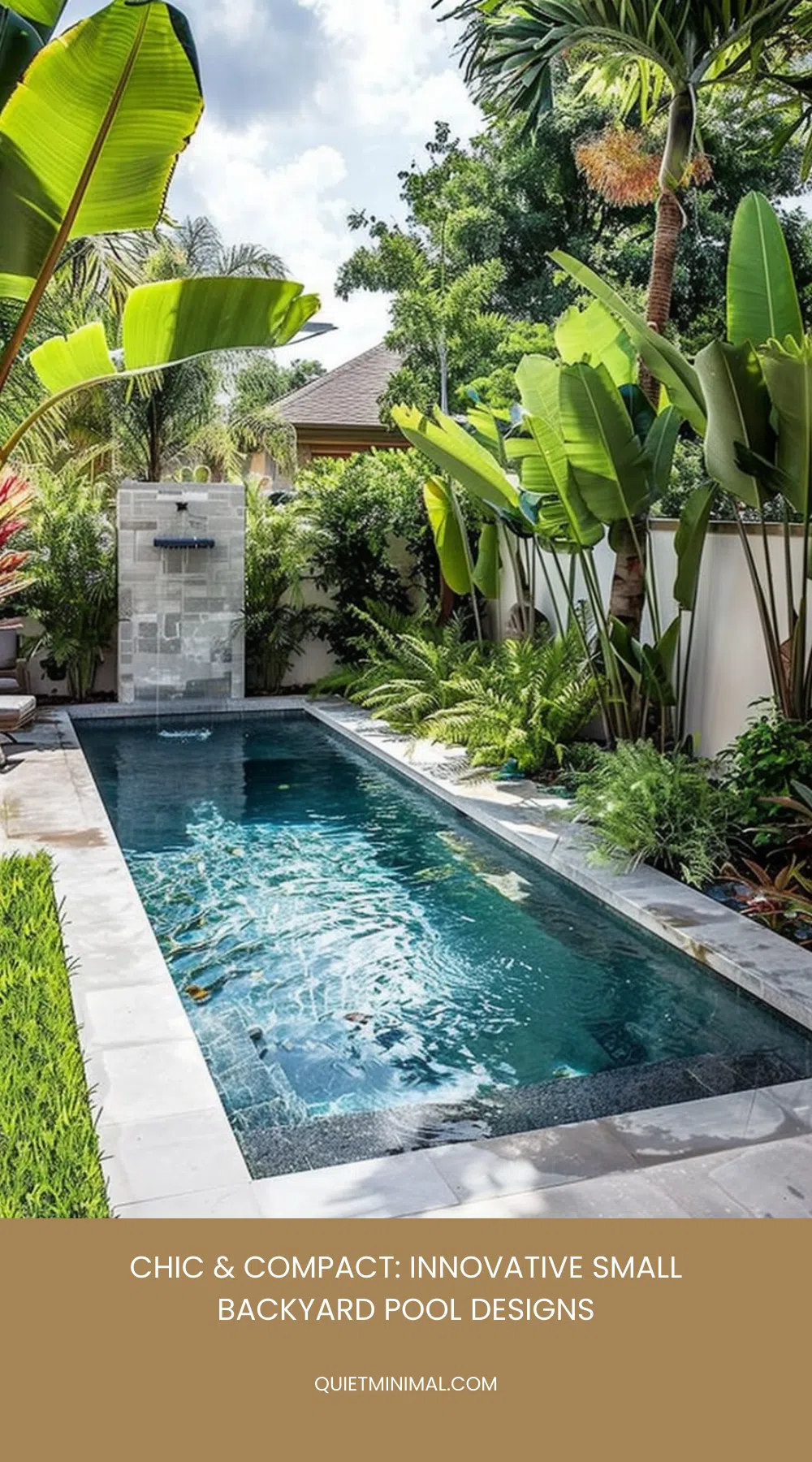Small Backyard Pool Ideas: Refreshing Designs - Quiet Minimal