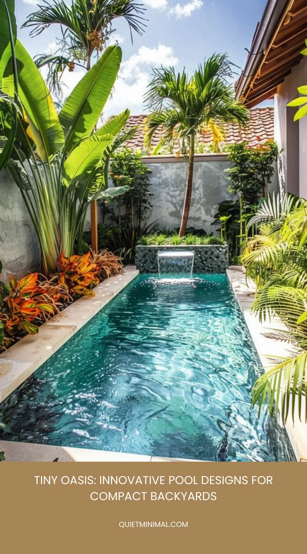 Small Backyard Pool Ideas: Refreshing Designs - Quiet Minimal