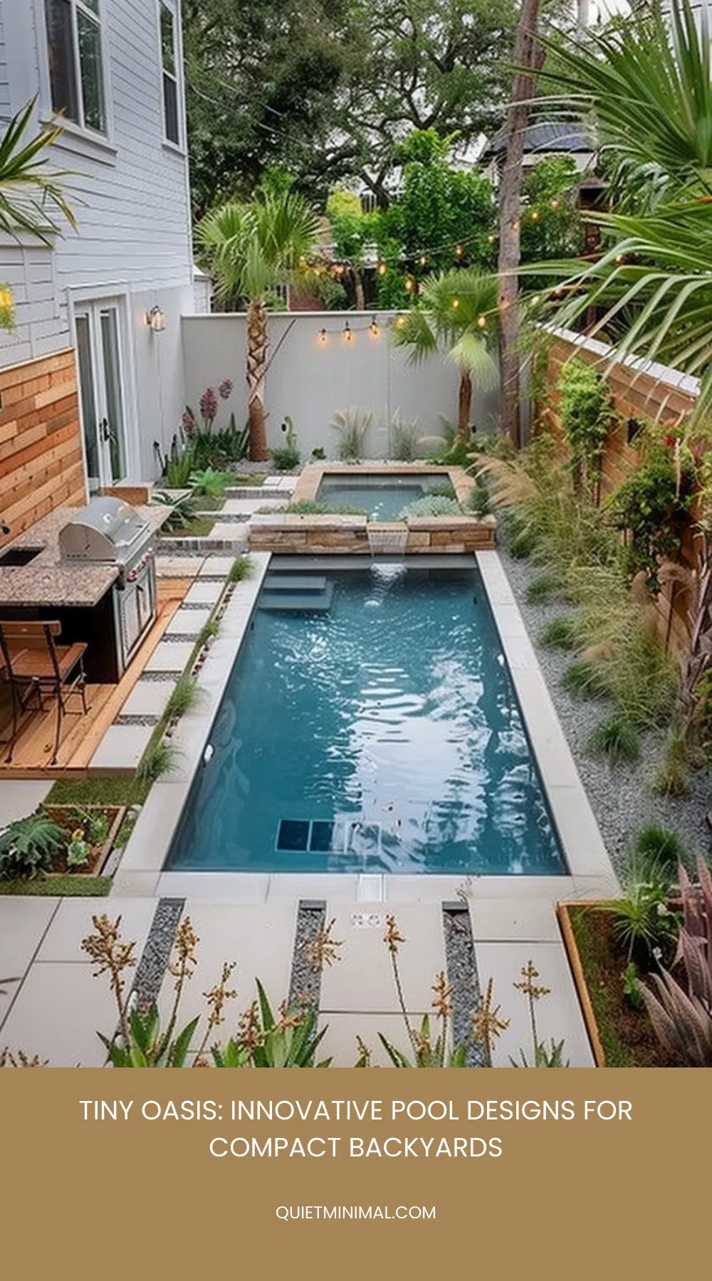 Small Backyard Pool Ideas: Refreshing Designs - Quiet Minimal