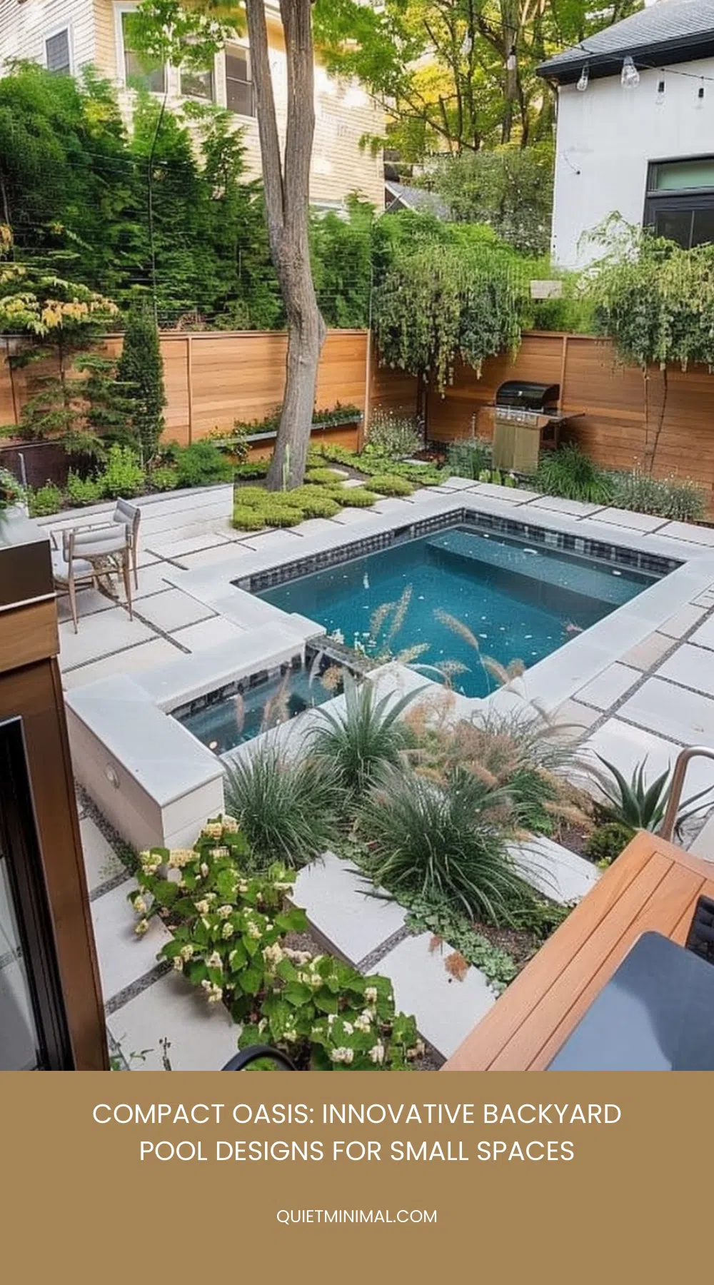 Small Backyard Pool Ideas: Refreshing Designs - Quiet Minimal