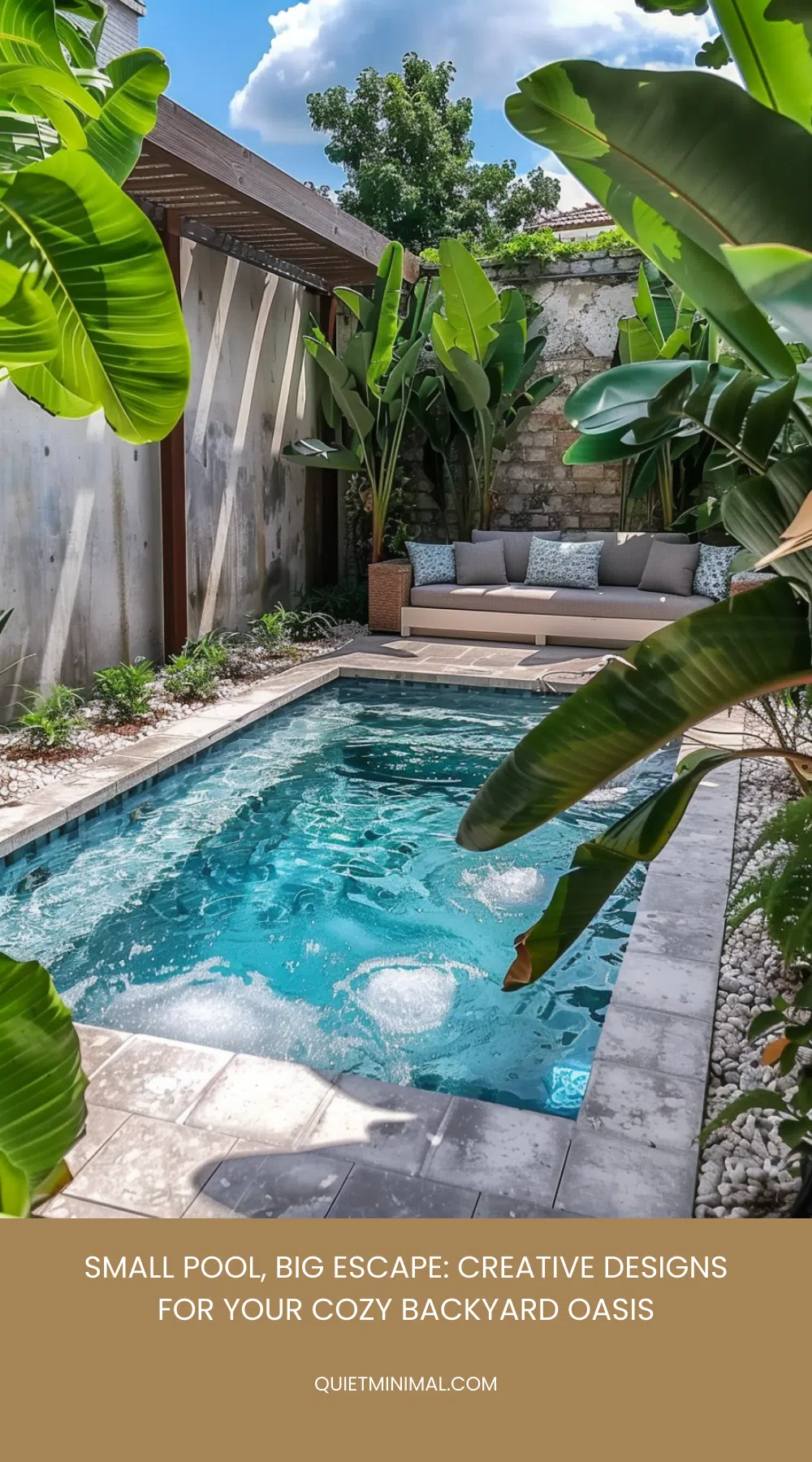 Small Backyard Pool Ideas: Refreshing Designs - Quiet Minimal