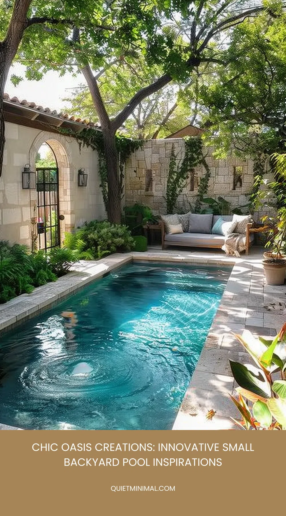 Small Backyard Pool Ideas: Refreshing Designs - Quiet Minimal