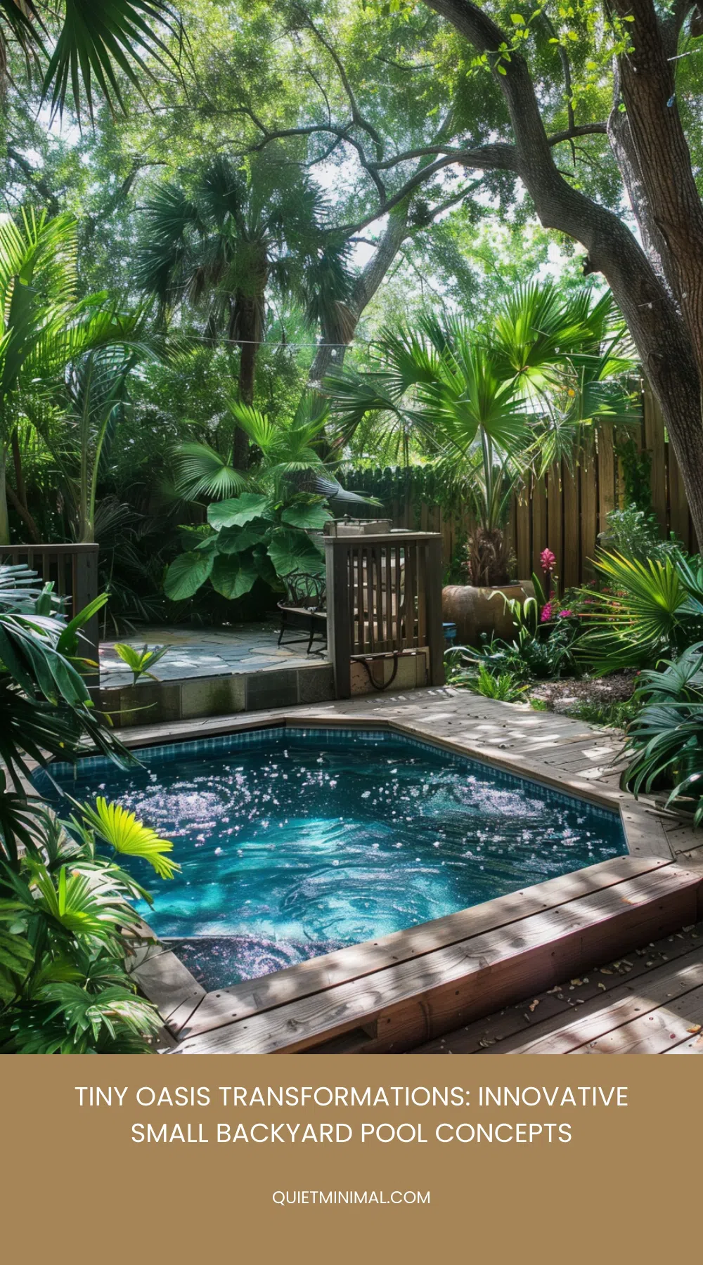 Small Backyard Pool Ideas: Refreshing Designs - Quiet Minimal