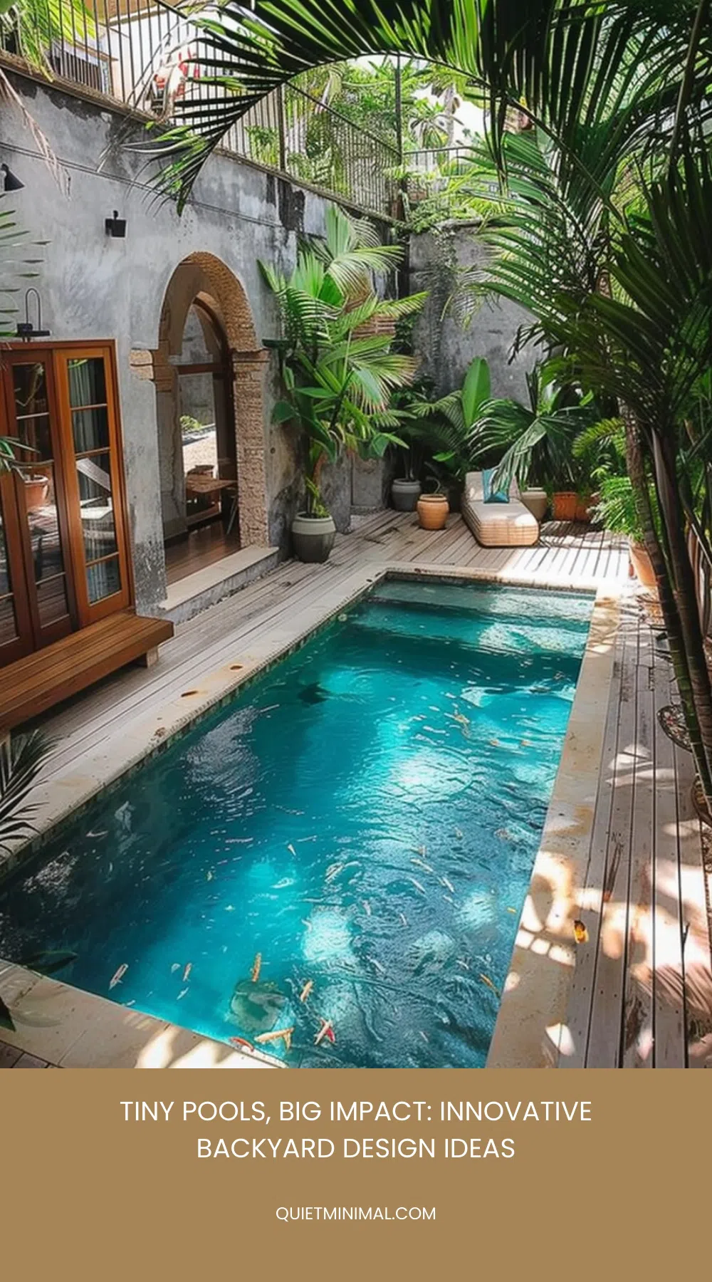Small Backyard Pool Ideas: Refreshing Designs - Quiet Minimal