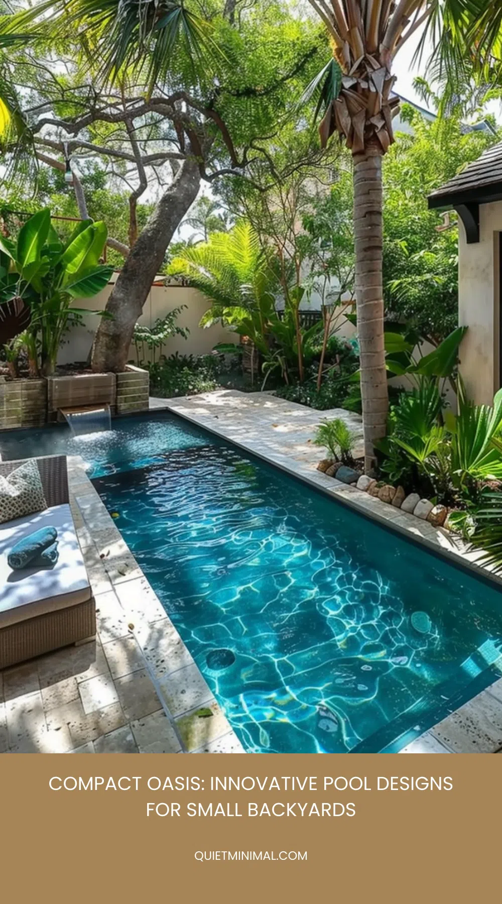 Small Backyard Pool Ideas: Refreshing Designs - Quiet Minimal