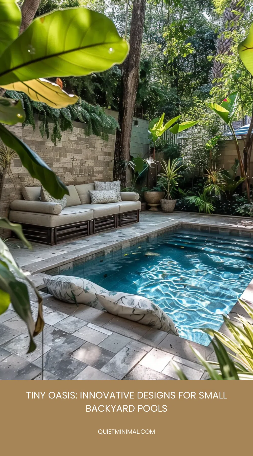 Small Backyard Pool Ideas: Refreshing Designs - Quiet Minimal