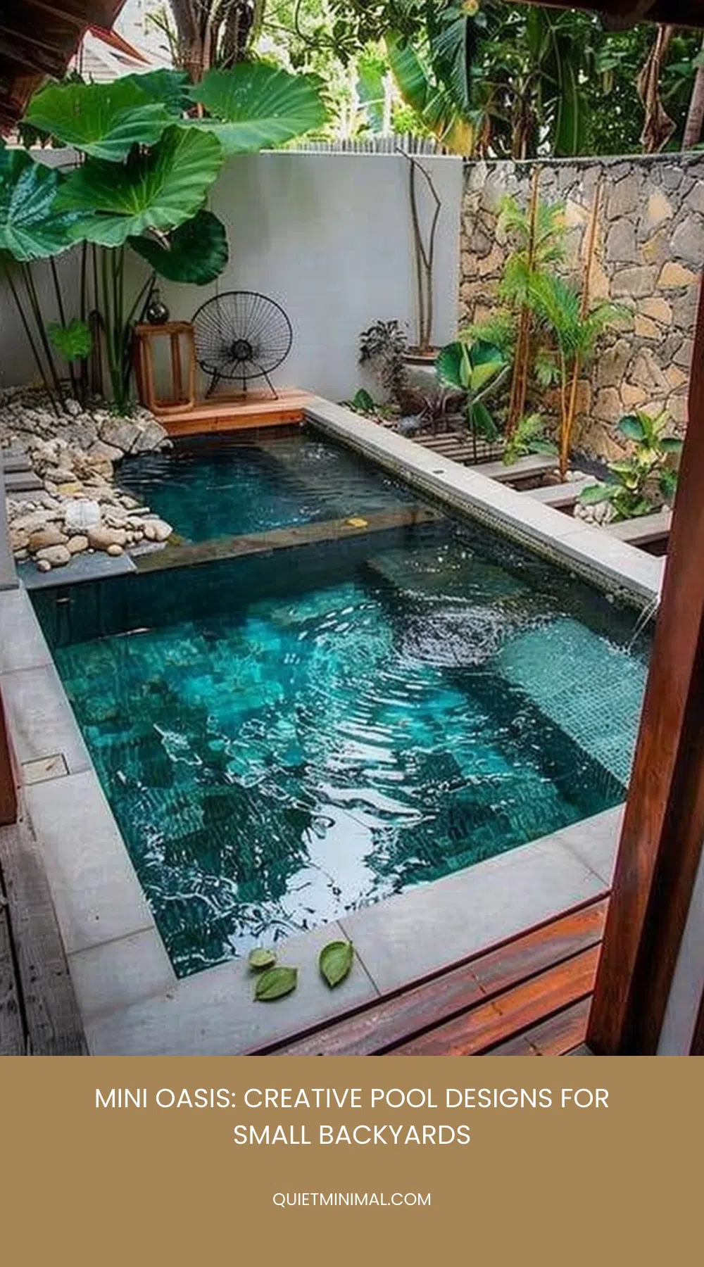 Small Backyard Pool Ideas: Refreshing Designs - Quiet Minimal