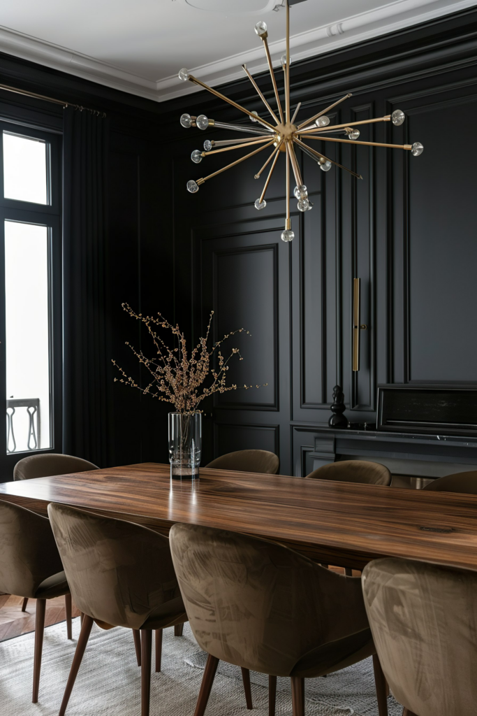 Pictures Of Black Accent Walls