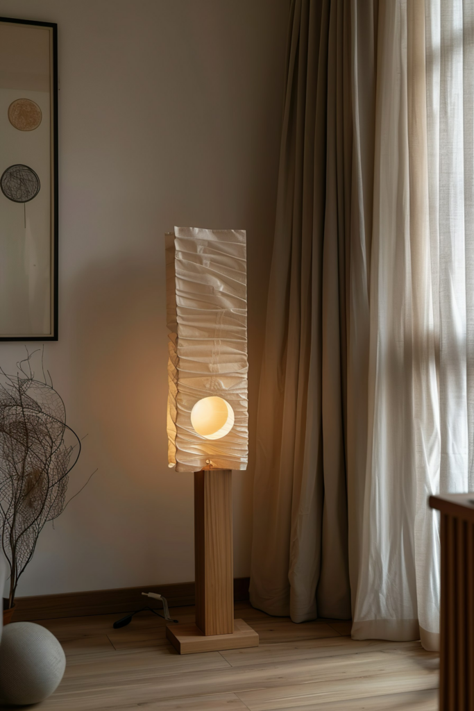 Japandi Floor Lamp: Enhancing Ambiance with Style - Quiet Minimal