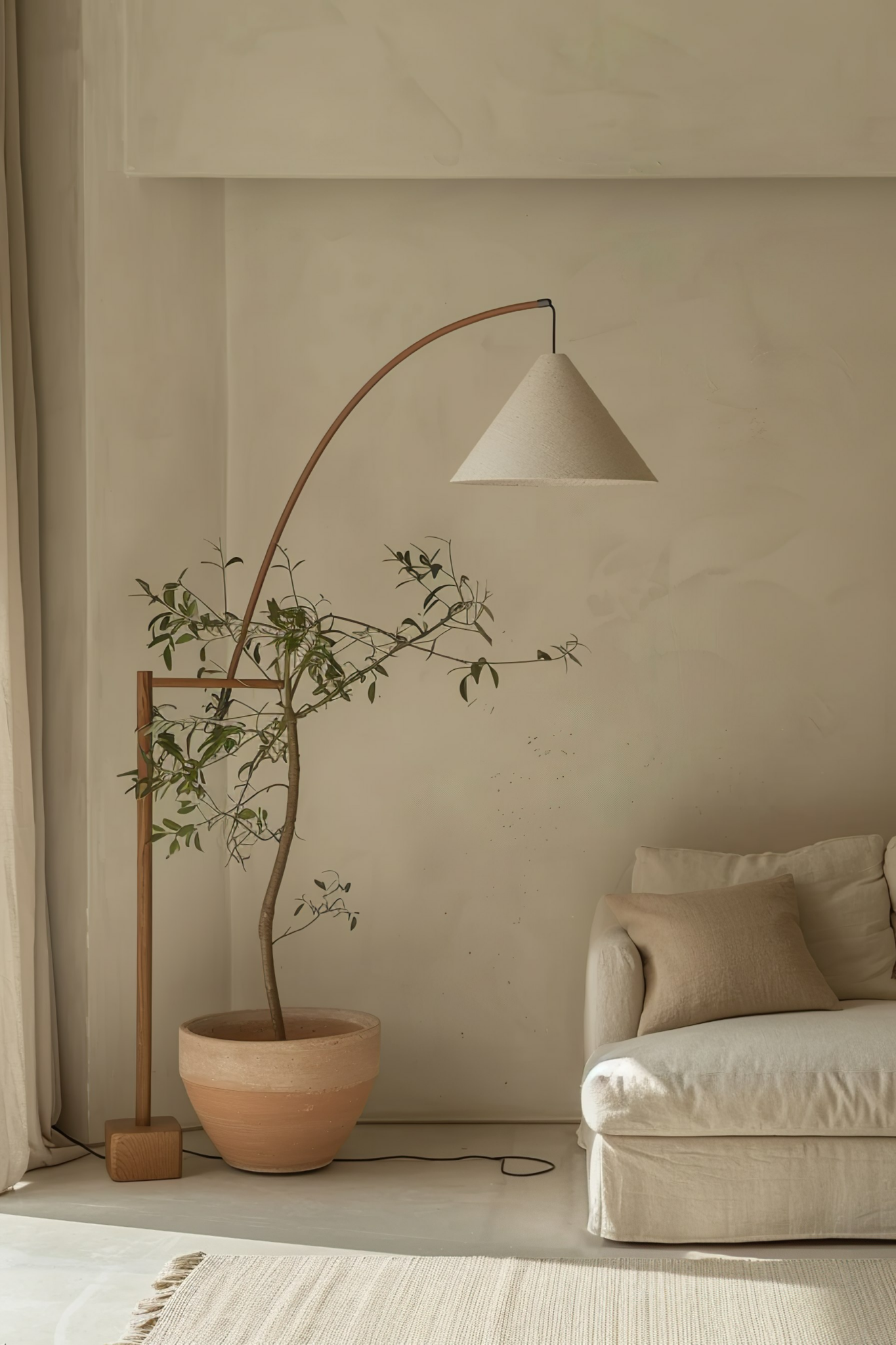 Japandi Floor Lamp: Enhancing Ambiance with Style - Quiet Minimal
